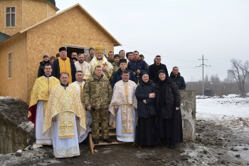 У Краматорську освячено храм для військових.(ФОТО)
